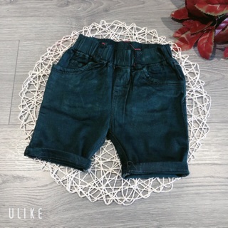 Quần short kaki jean bé trai