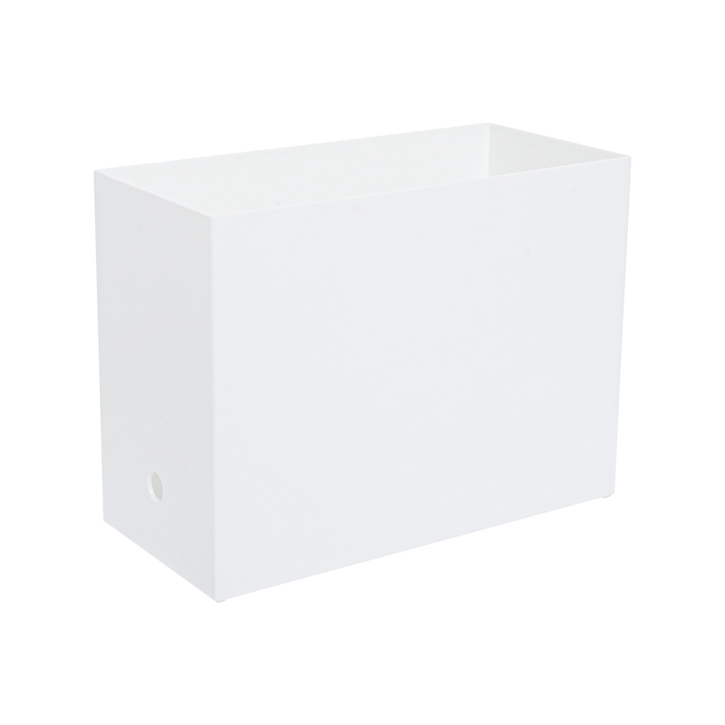 HomeBase STACKO thùng nhựa đựng đồ đa năng Bali Thái Lan W32.3xH24.5xD15 cm màu trắng