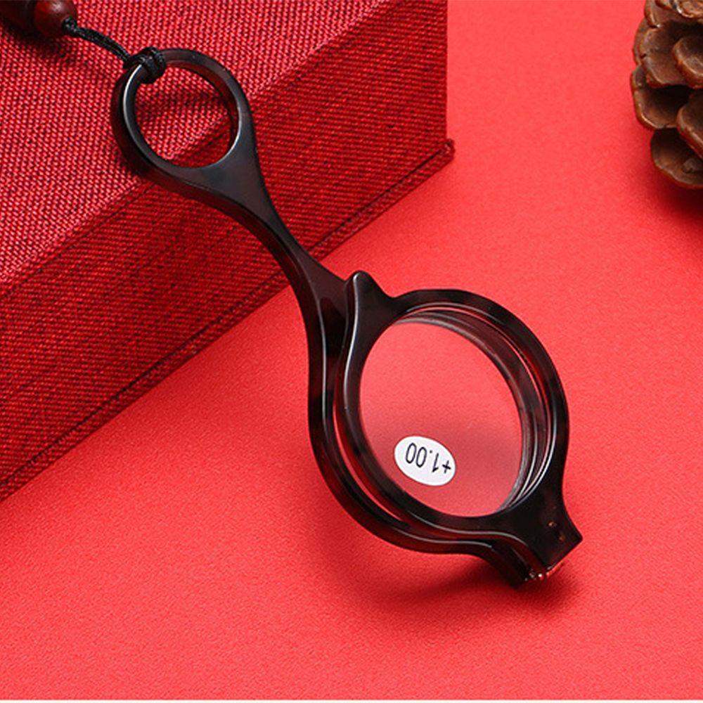 QQMALL Mắt Kính Gọng Tròn Thời Trang Cho Người Lớn Tuổi