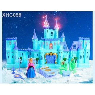 Đồ chơi hình lâu đài công chúa Elsa trong Frozen cho bé