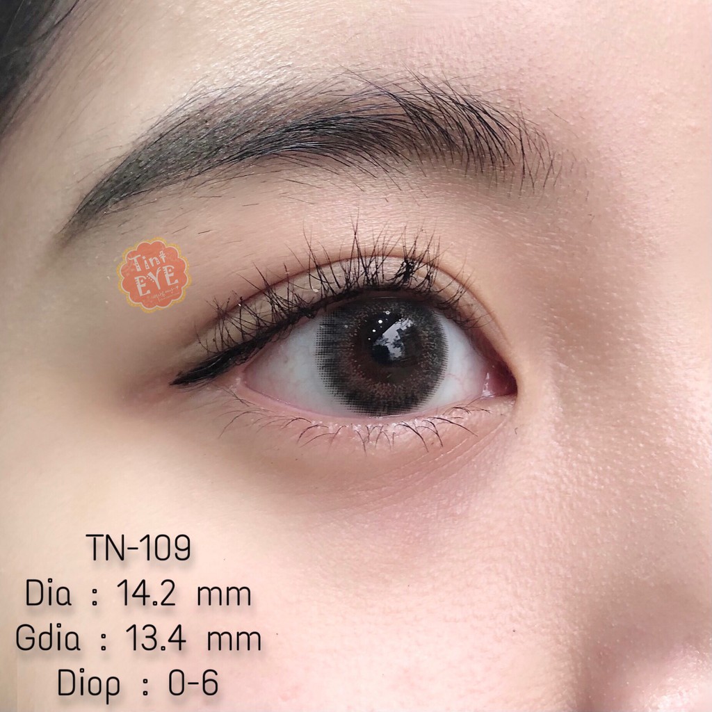 [Tặng Combo 175k] Kính Áp Tròng Tinteye Lens TN - 109 Xám rêu