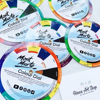 Bảng Hướng dẫn pha màu Mini Mont Marte - Colour Dial