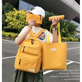 Set balo 4 món đi học -đi chơi QC