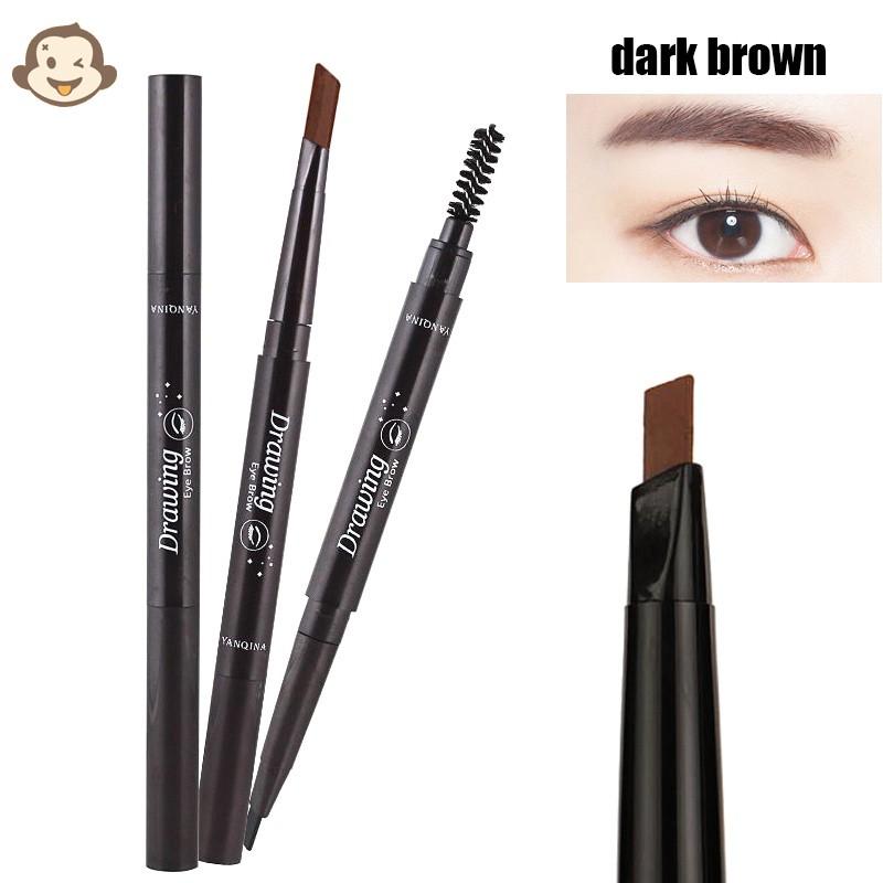 (Hàng Mới Về) Chì Kẻ Mày Dạng Vặn Kháng Nước Lâu Trôi Với Đầu Cọ Chải Tiện Dụng | BigBuy360 - bigbuy360.vn