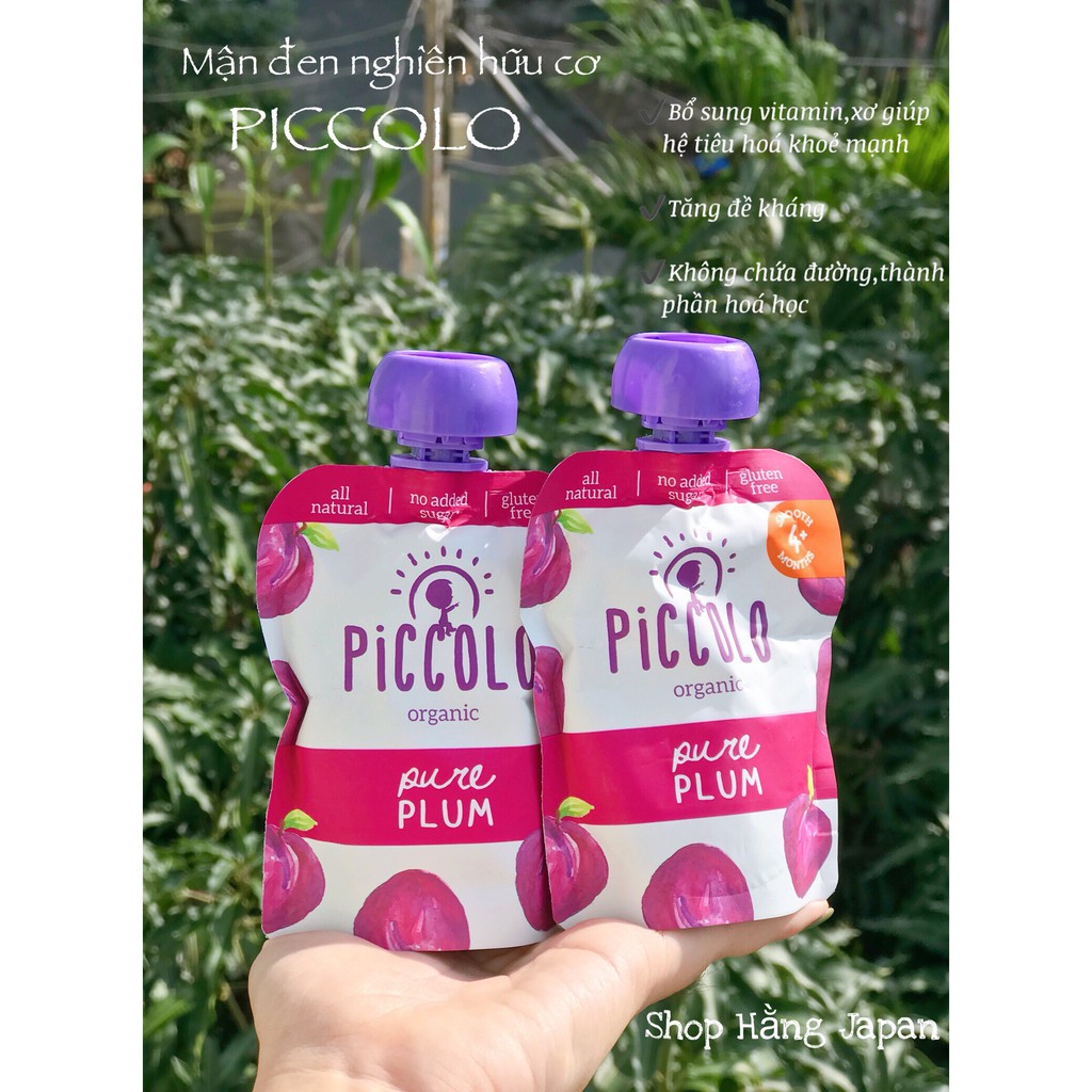 Mận đen nghiền Piccolo UK cho bé 4+(date 2021)