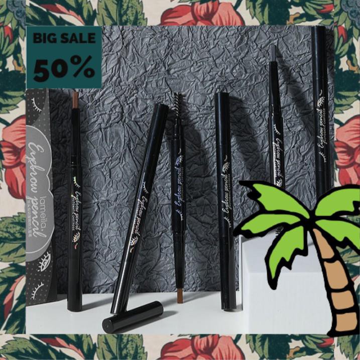 Chì Kẻ Mày 2 Đầu XÁM 803 Lameila nội địa sỉ rẻ lâu trôi mềm mịn dể kẻ eyebrow makeup eyeliner | BigBuy360 - bigbuy360.vn