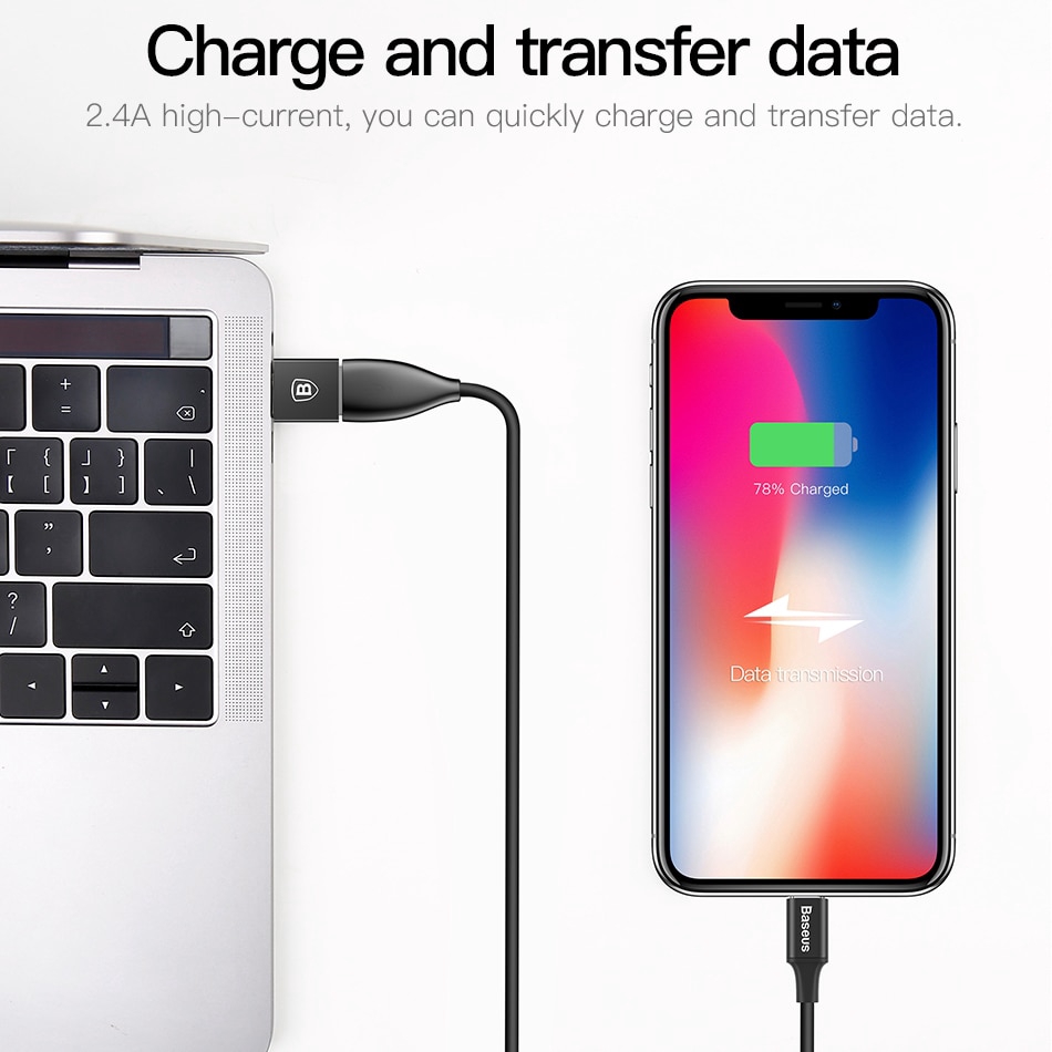 Đầu chuyển đổi loại C qua ổ USB cho Android Baseus