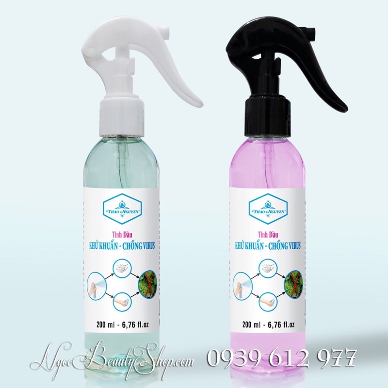 Tinh dầu khử khuẩn chống virus Thảo Nguyên 200ml | BigBuy360 - bigbuy360.vn