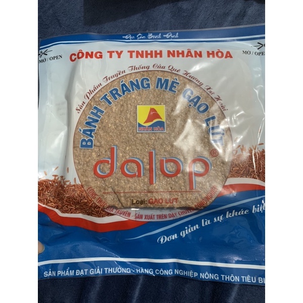 BÁNH TRÁNG GẠO MÈ DALOP BÌNH ĐỊNH