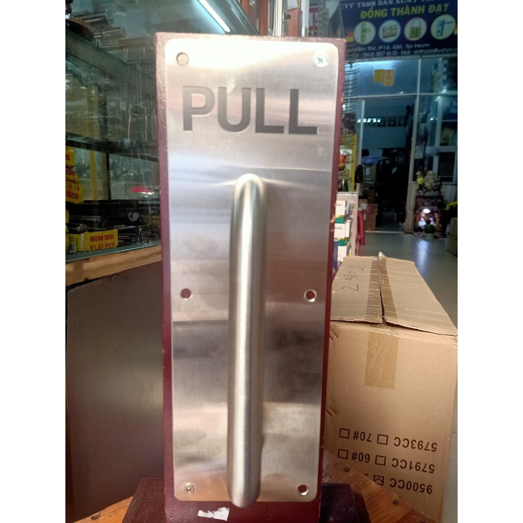 Tay nắm cửa Pull-Push - inox 304