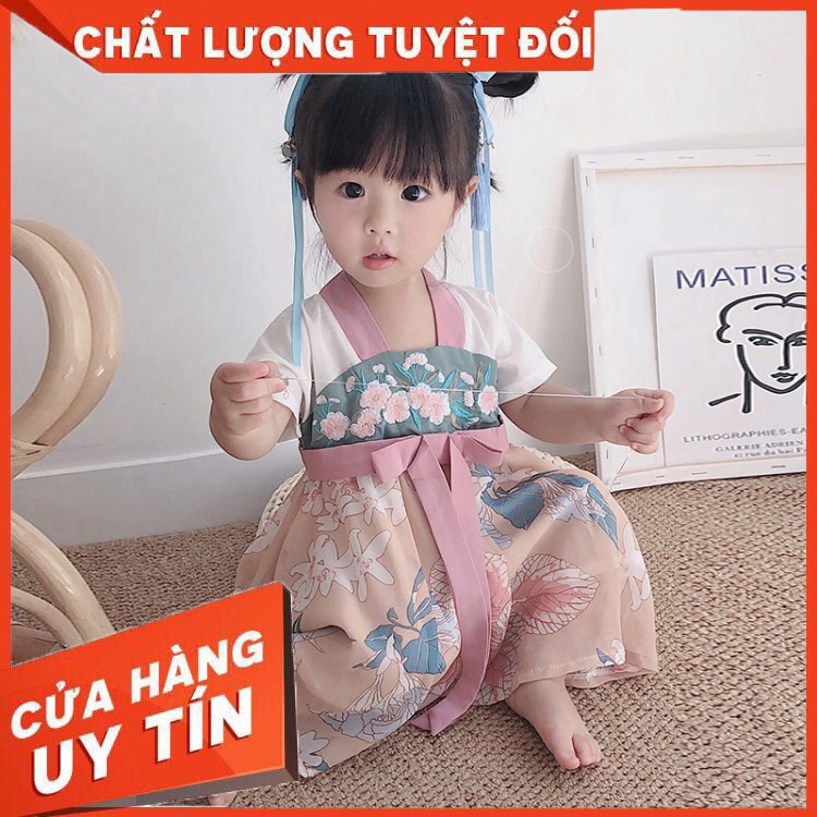 Đầm bé gái Hanbok Tết Hàn Quốc