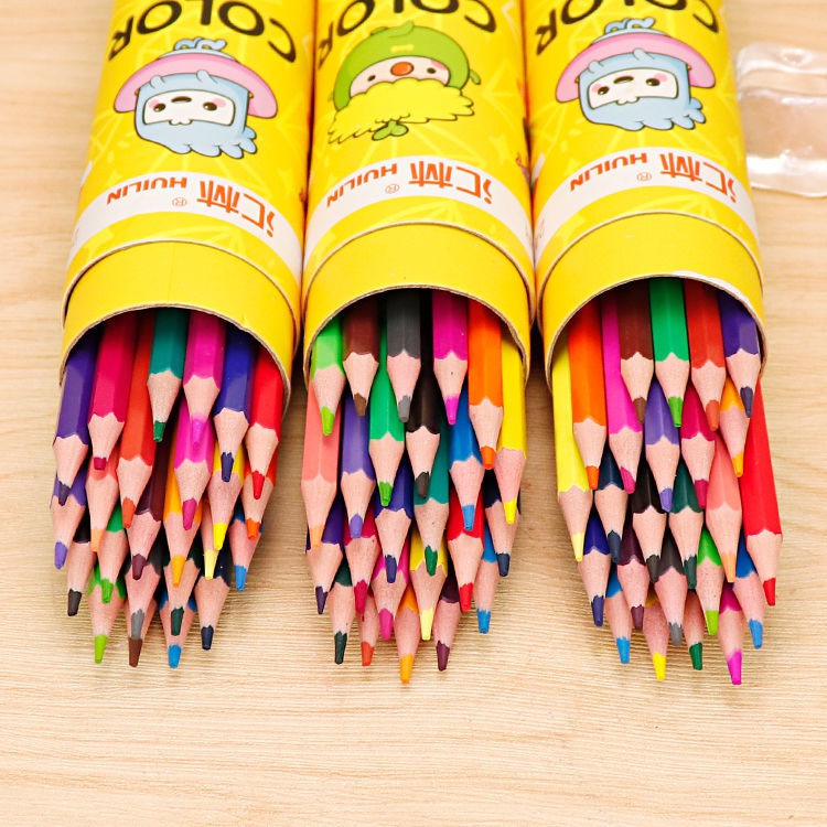 bút chì màu hòa tan trong nước 48 72 trẻ em tiểu học có thể xóa được sơn dầu bộ đồ dùng nghệ thuật