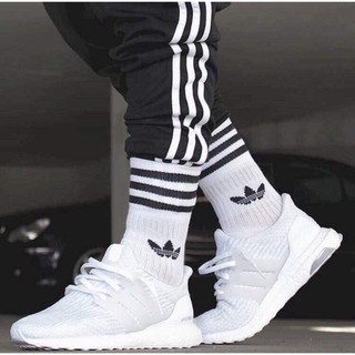 [Freeship TPHCM] Tất / Vớ Adidas Cổ Cao 3 Stripe Chính hãng Authentic
