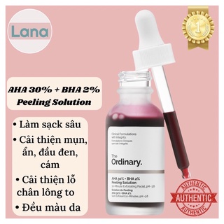 Tẩy da chết the ordinary aha 30% + bha 2% peeling - lana cosmetic