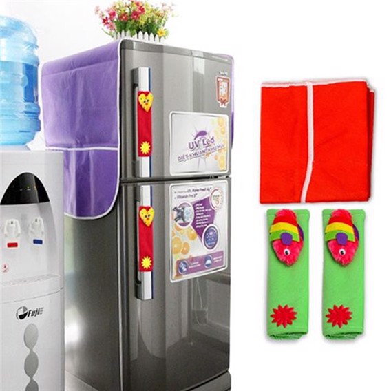 Tay Nắm Cửa Tủ Lạnh Chống Bám Bẩn - Hình Thú Bông Ngộ Nghĩnh - Giao Màu Ngẫu Nhiên