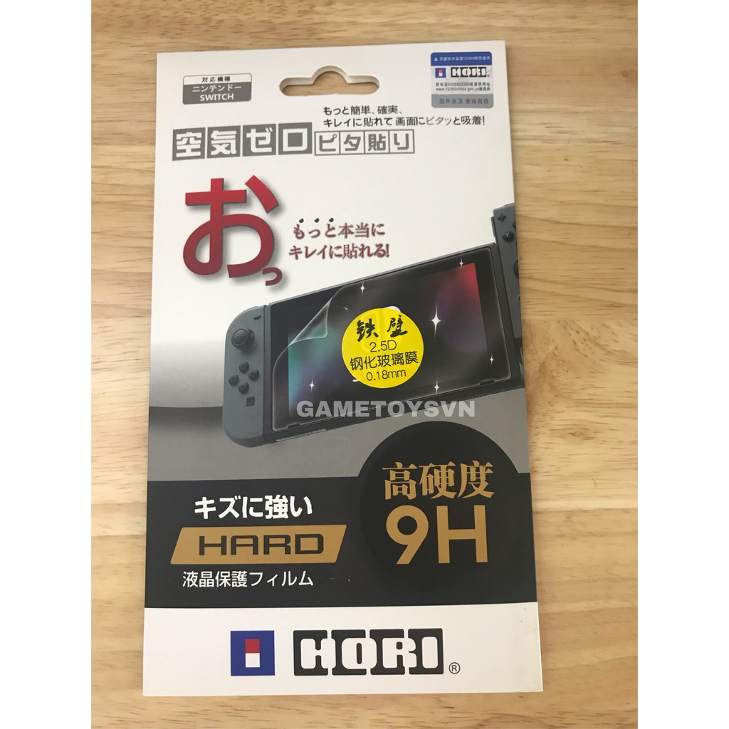 Kính Cường Lực Hori Cao Cấp 2.5D Cho Máy Nintendo Switch