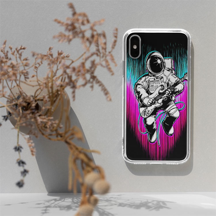 Ốp di động Astronaut Guitar Mr.Simple Shop cho Iphone 5 6 7 8 Plus 11 12 Pro Max X Xr AST06210113