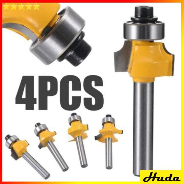 Bộ mũi phay gỗ bo cạnh góc tròn -  đồ làm mộc