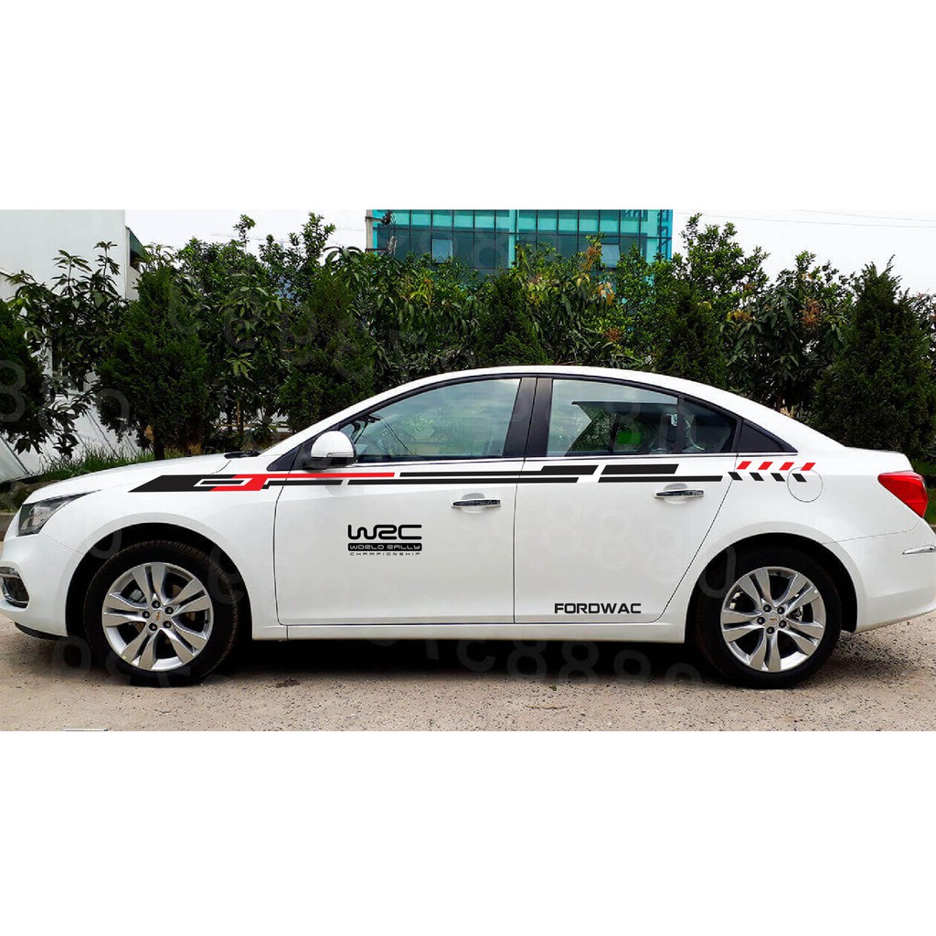 Tem Dán Sườn Ô Tô Dòng Sedan