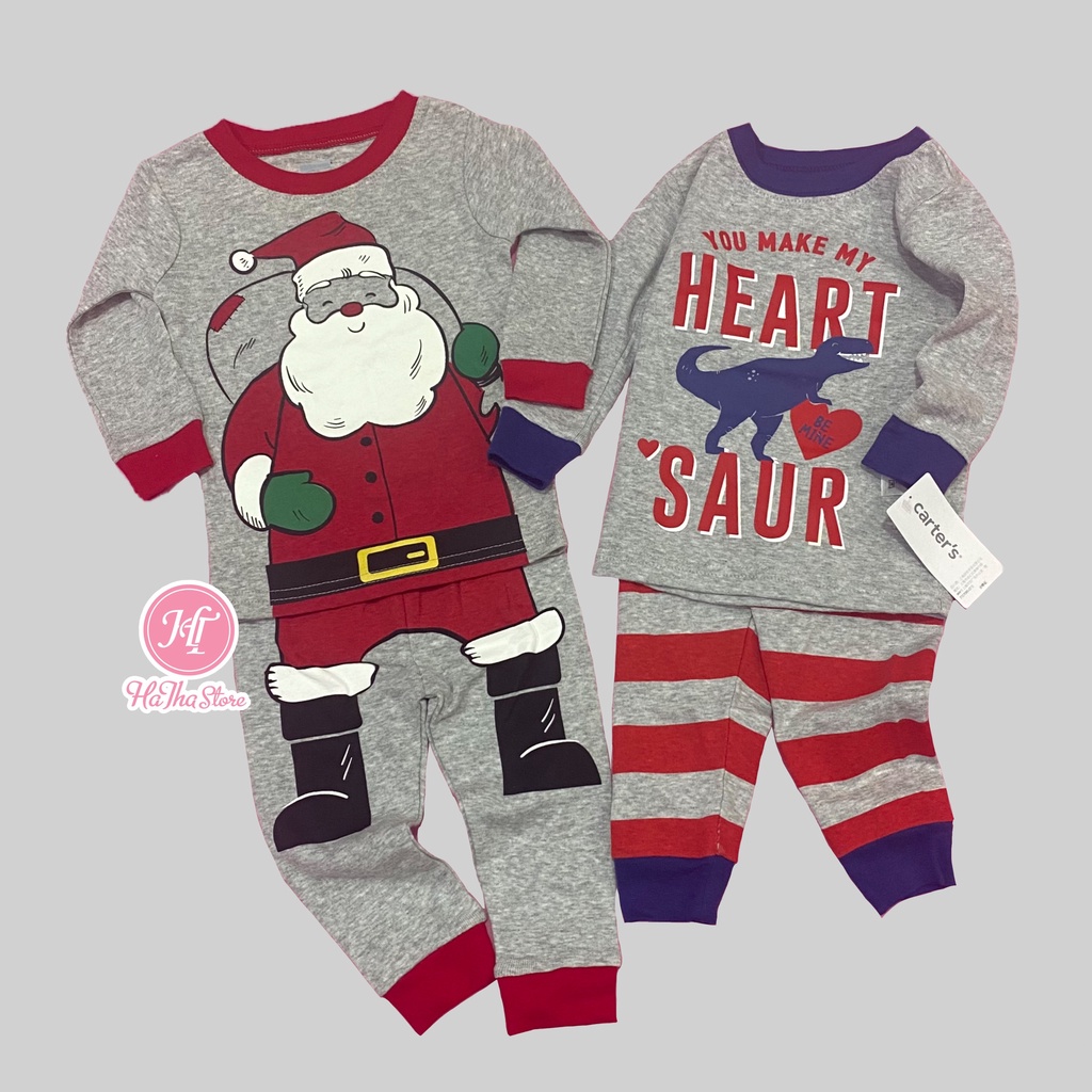 (Size 6-9kg) Đồ bộ dài phôm ôm C'4RT£R cho bé trai