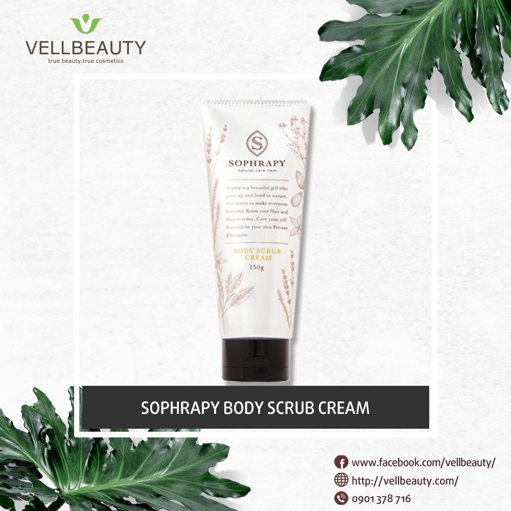 Kem Tẩy Tế Bào Chết Toàn Thân - SOPHRAPY BODY SCRUB CREAM