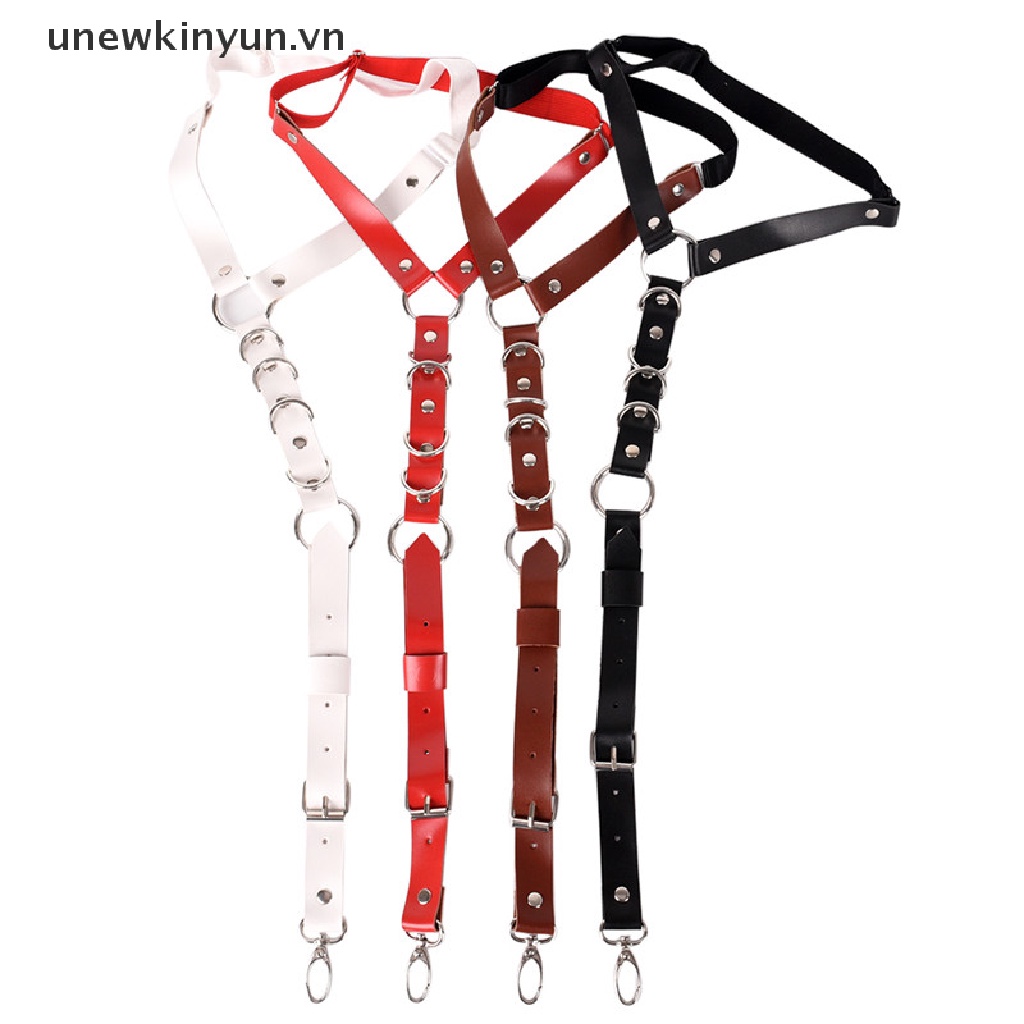 [UU] Đai Da Kẹp Chân Có Thể Điều Chỉnh Phong Cách Punk Quyến Rũ