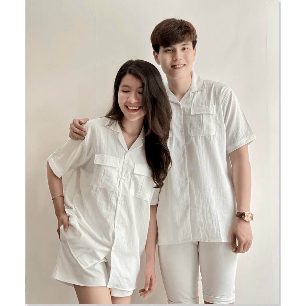 ÁO SƠ MI NAM NỮ CHẤT ĐŨI SIÊU XỊN XÒ , CHO CÁC BẠN TRẺ NAM NỮ ĐỀU MẶC ĐƯỢC HK