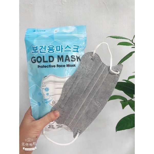 Khẩu trang Cua người lớn 4 lớp-túi 10c