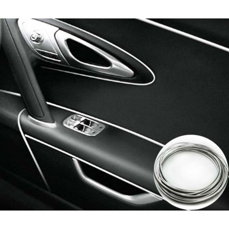 Cuộn Chỉ Nẹp Viền Trang Trí Nội Thất Xe Hơi