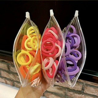 Sét 50 chun cột tóc cho bé