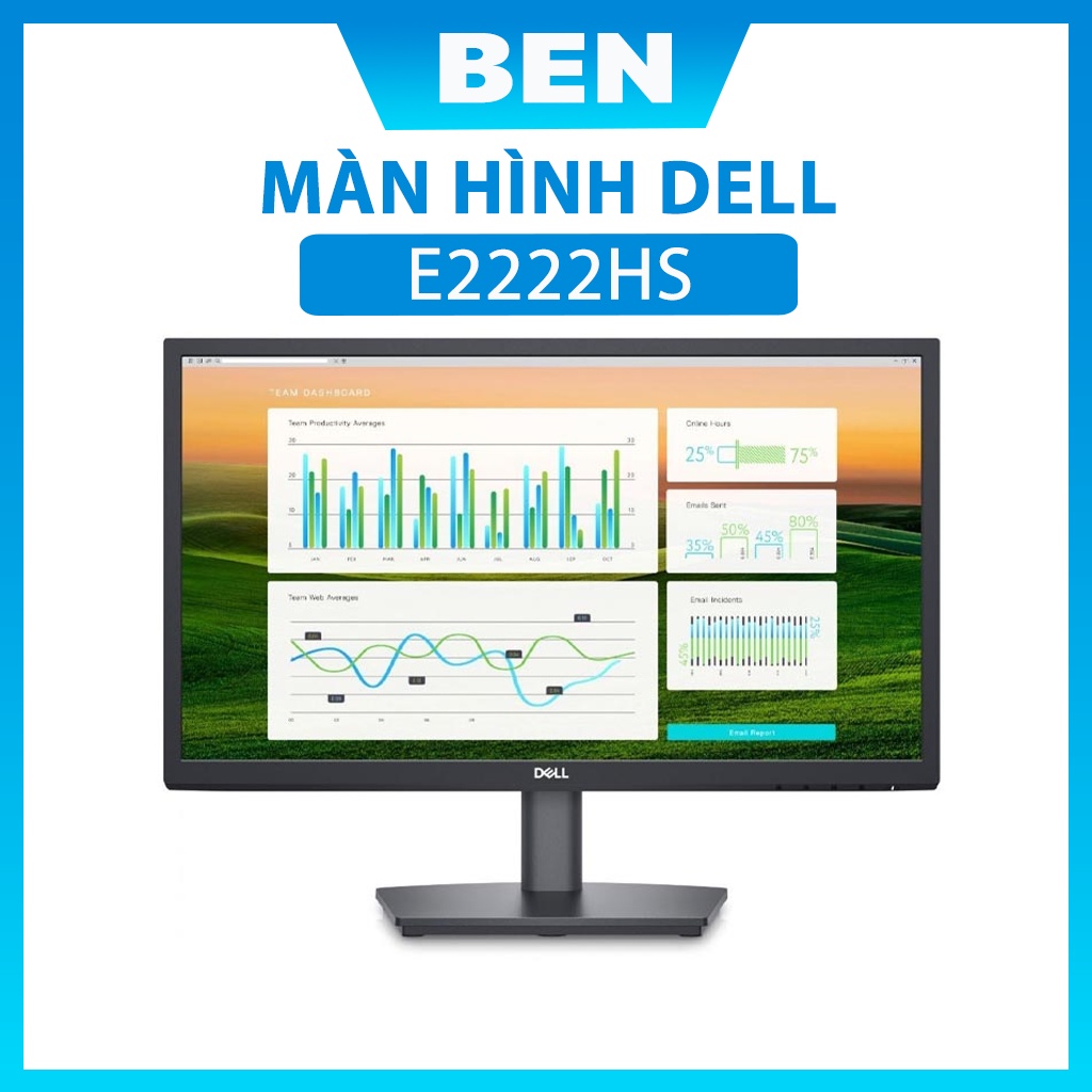 [Rẻ vô địch] Màn hình Dell E2222HS 21.5Inch (Bảo hành Hãng 36 tháng)