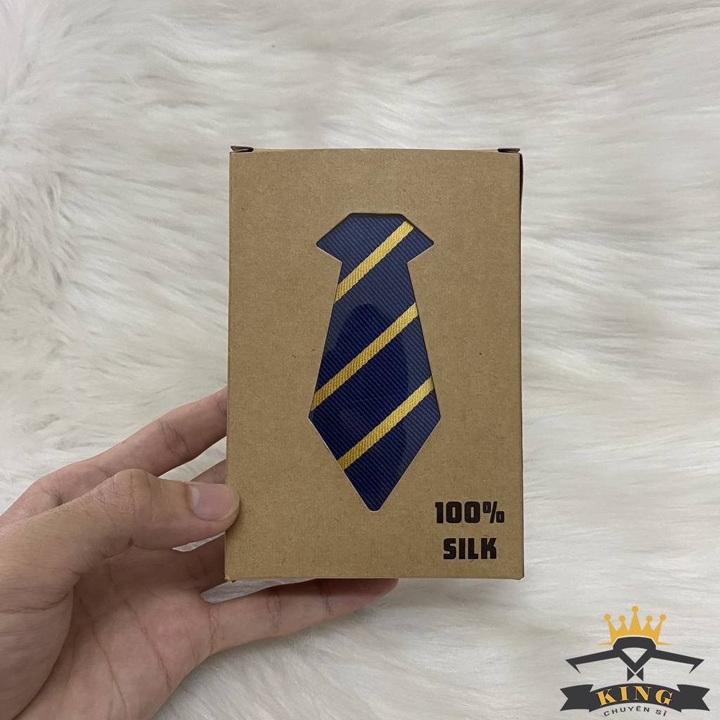 Hộp cà vạt KING Hộp đựng caravat nam chất giấy carton cứng bền giá rẻ A001