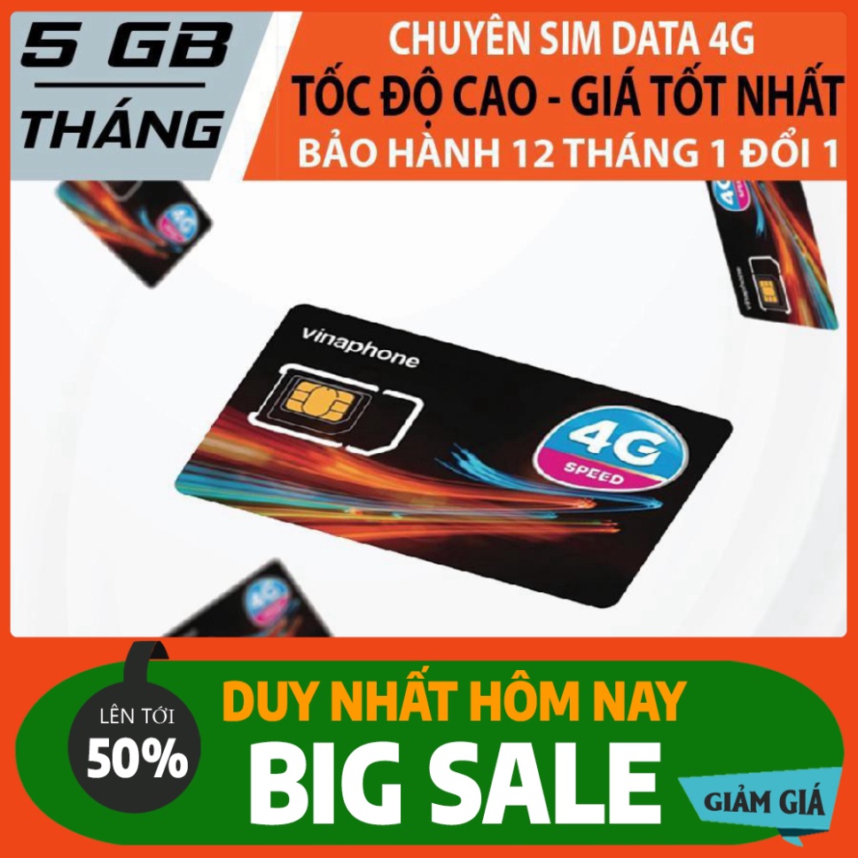 GIÁ THẤP NHẤT SIM 4G VINA VD149 12T KM 4GB/NGÀY vd89 TẶNG 2GB/NGÀY trọn gói 1 năm không cần nạp tiền hàng tháng ....