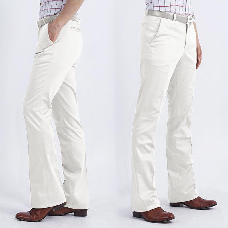 Quần kaki ống loe phong cách Hàn Quốc mới cho nam