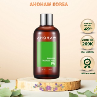 Peel Xanh Ahohaw Triangle Peel PA Tái Tạo Da Không Bong Tróc , Đỏ Da 10 - 30ml