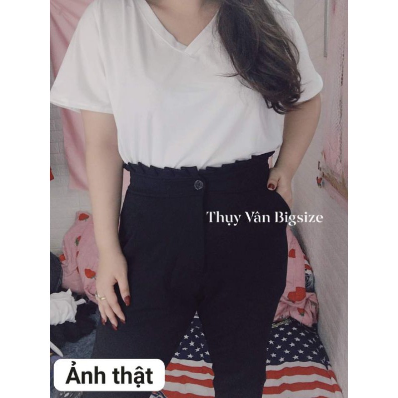 Quần Bèo BIGSIZE [60-95Kg] Form baggy Siêu Hack Dáng
