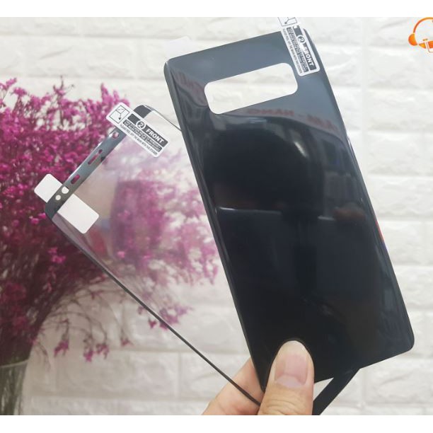 Dán Film 3D cho Samsung Note 8 Full màn hình và mặt lưng