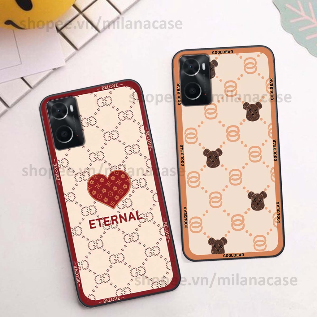 Ốp Oppo A76 hình trái tim be love tình yêu siêu đẹp, cá tính, thời trang