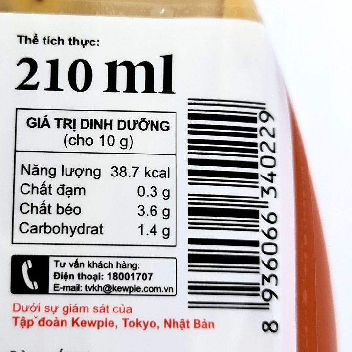 Nước sốt mè rang Kewpie 210ml