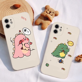 Ốp lưng hình khủng long love cute vuông giả lp 14 5/5s/6/6plus/6s/7/7plus/8/8plus/x/xr/xs/11/12/pro/max/13promax
