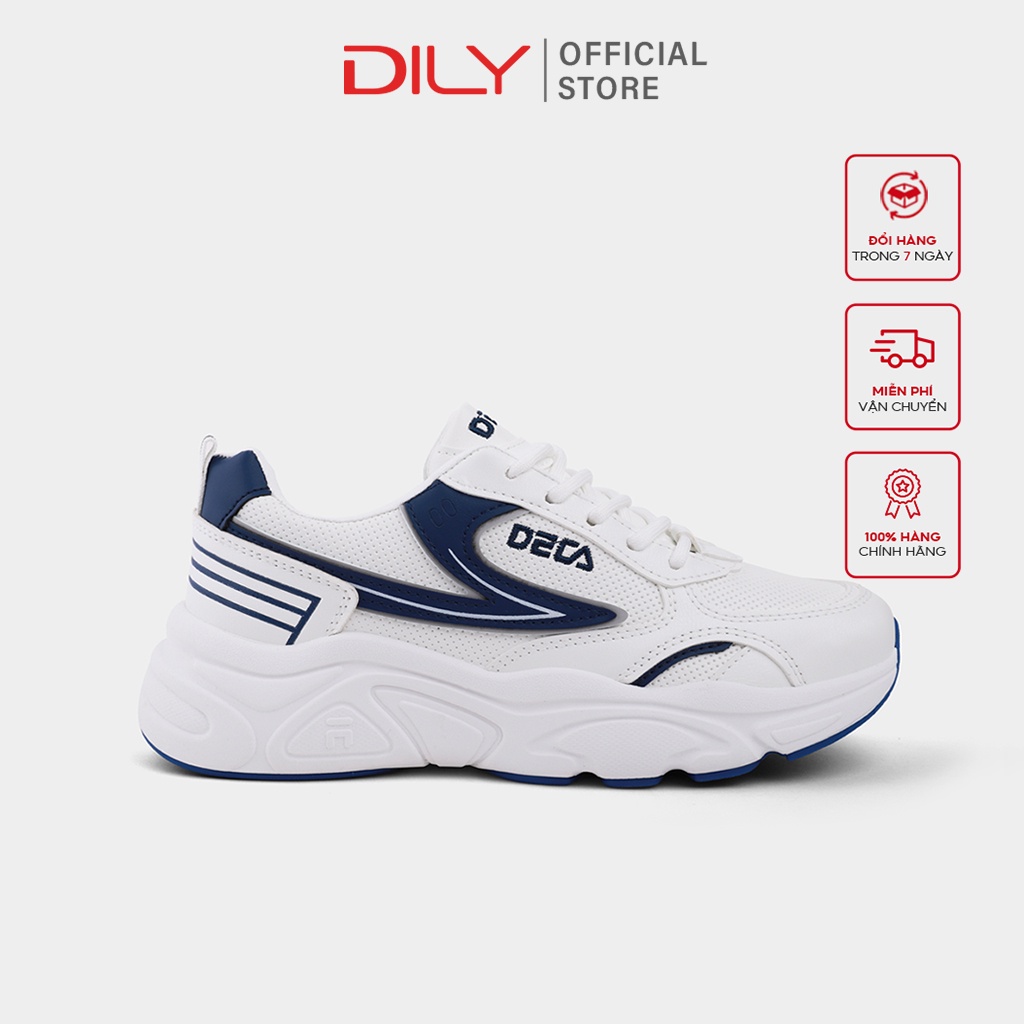 Giày sneaker nữ đi bộ vải lưới thoáng khí DILY cao cấp 4.5cm_ AG0035