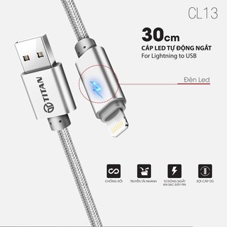 CÁP SẠC LIGHTNING TITAN CL13