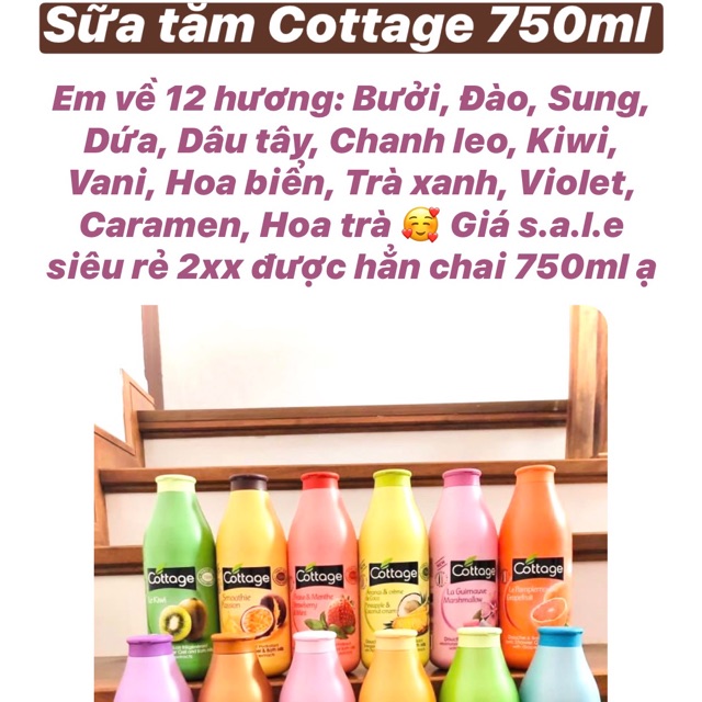 Sữa tắm Cottage