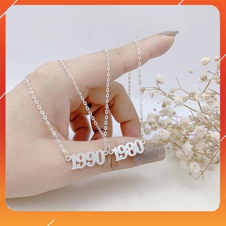 dây chuyền bạc 💔 khắc theo năm sinh  theo yêu cầu💔