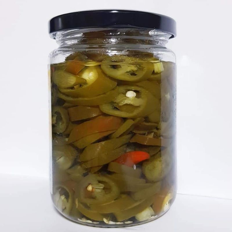 Twelve Ớt xanh ngâm giấm 250gr - Ớt ngâm Singapore