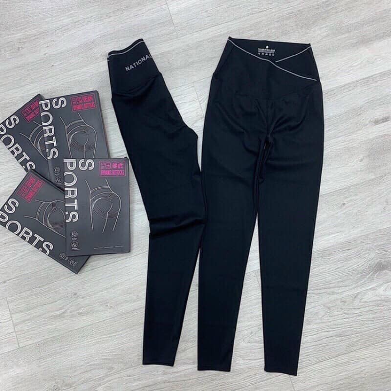 [Hàng quảng châu] Quần legging cạp chéo ôm gọn bụng chất siêu đẹp không phải hàng xưởng-giadungsieure