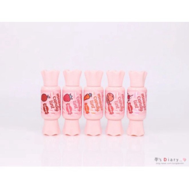 Son Mousse Hình Viên Kẹo Cực "cute" The Saem Saemmul Mousse Candy Tint A143