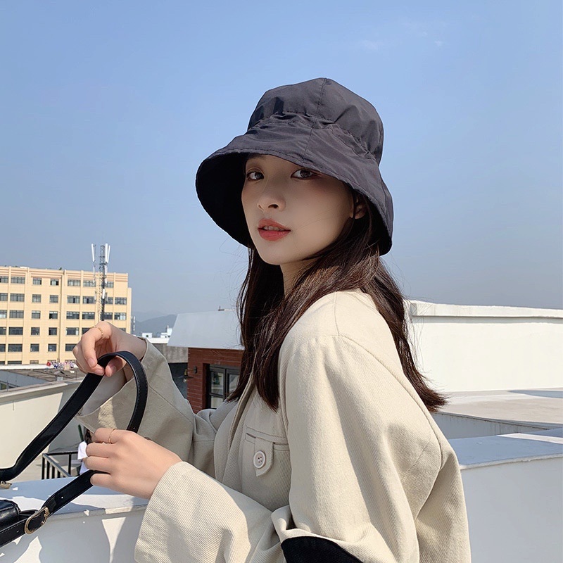 Nón Tai Bèo Thiết Kế Dây Rút Điều Chỉnh Được Phong Cách Nhật Bản Thời Trang Mùa Hè Cho Nữ