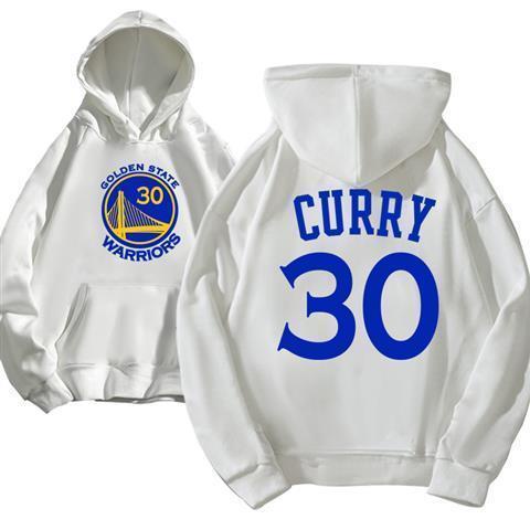 Nba Áo hoodie Bóng Rổ Warriors Stephen Curry Số 30 Tay Dài Cho Nam Và Nữ Stephen curry30no. Áo Hoodie Tay Dài Thời Trang Cá Tính Cho Nam Nữ