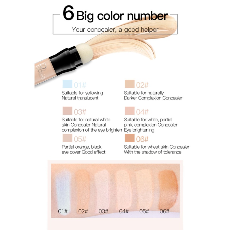 Thỏi Kem Che Khuyết Điểm Kháng Nước Dưỡng Ẩm Che Phủ Mụn Và Nhược Điểm Cho Da